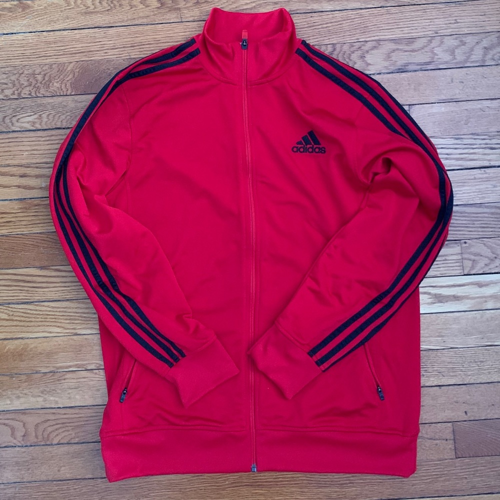 Adidas warm up jacket men’s size L